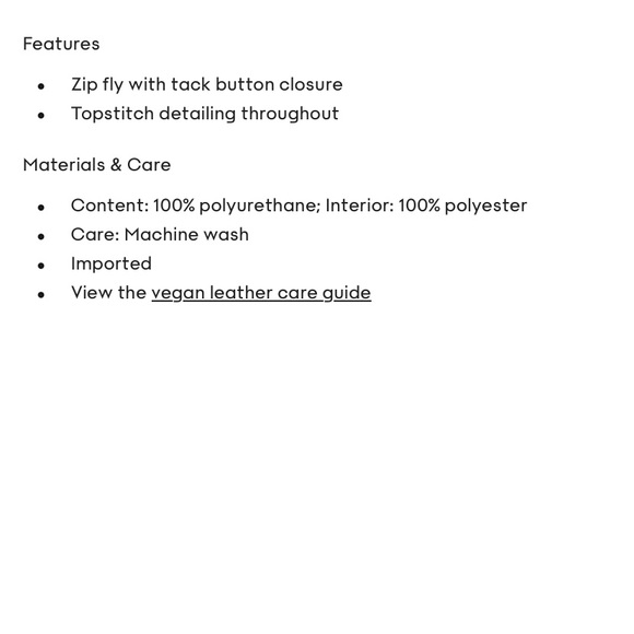 Aritzia Melina Pant - Sz 4 Black Regular Length - Picture 10 of 10